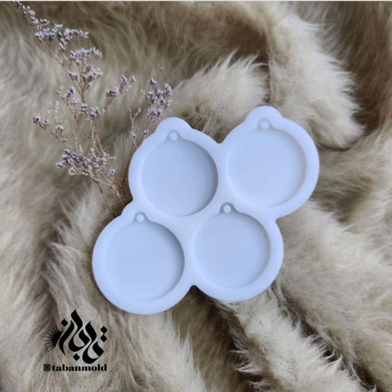 قالب دایره پیندار ۳/۵ سانتی مدل ۴تایی