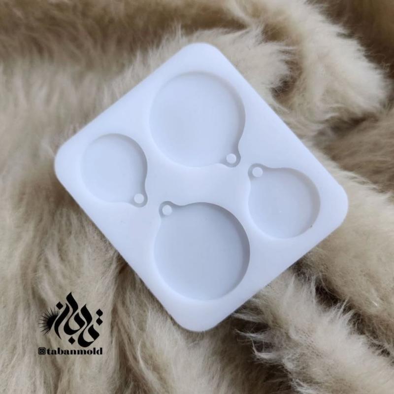 قالب دایره پیندار ۲و ۳سانتی مدل ۴تایی