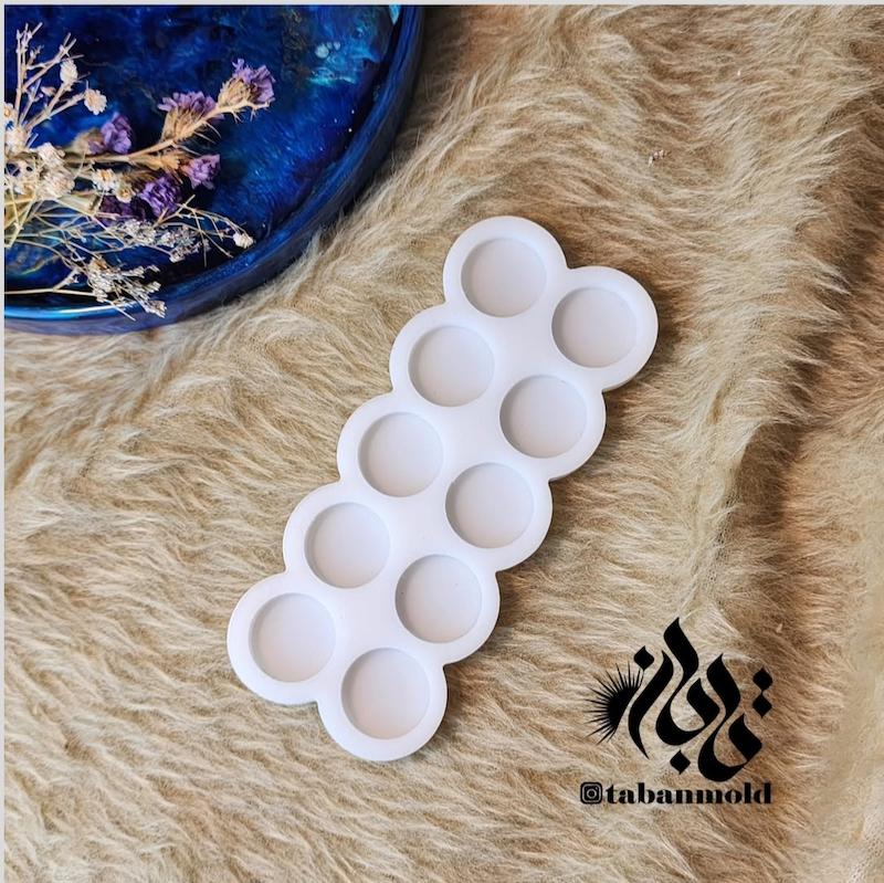 پالت ده تایی سایز ۲/۵سانتی بدون پین