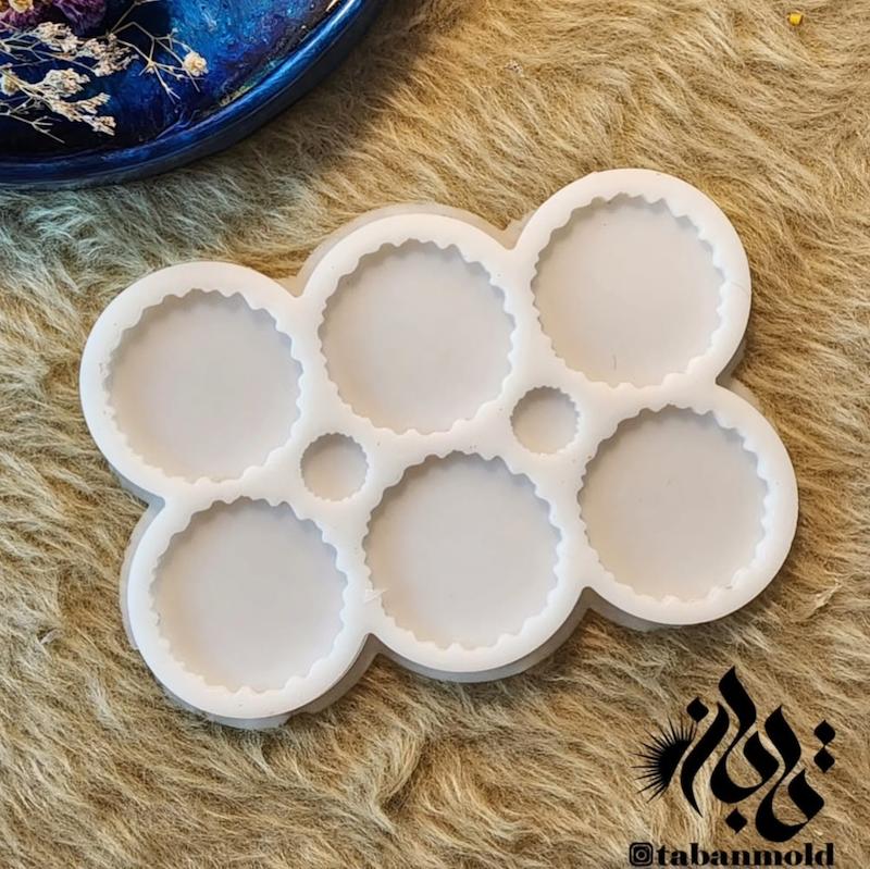 پالت ۶تایی دایره دفرمه ۵سانتی