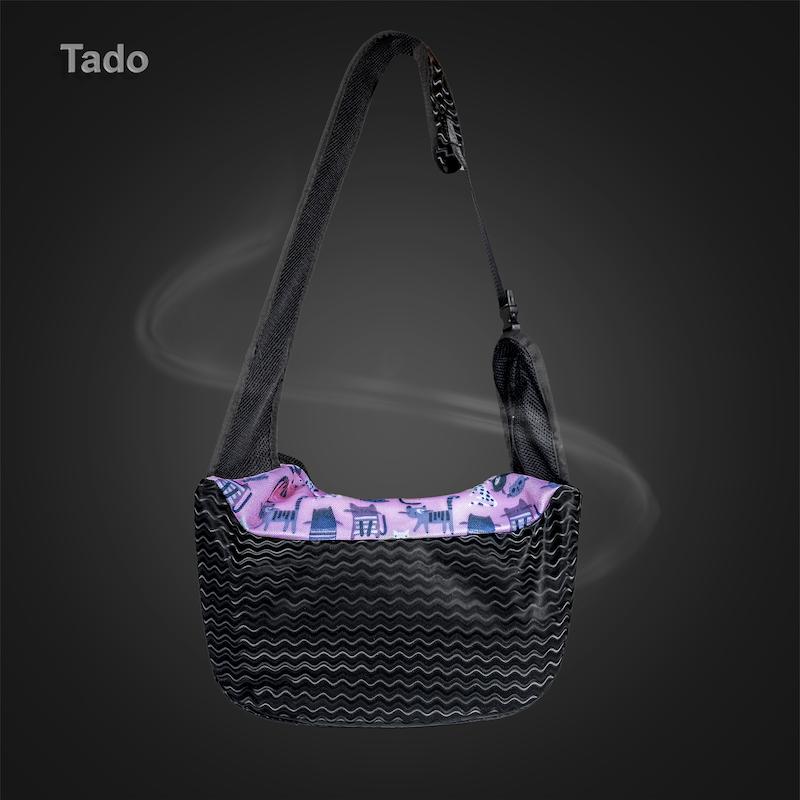 کیف شانه ای پت تادو طرح تنفسی کد SH102