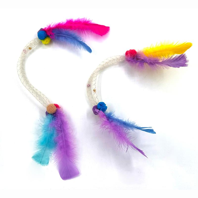 اسباب بازی گربه طرح بال پرنده مجموعه 2 عددی