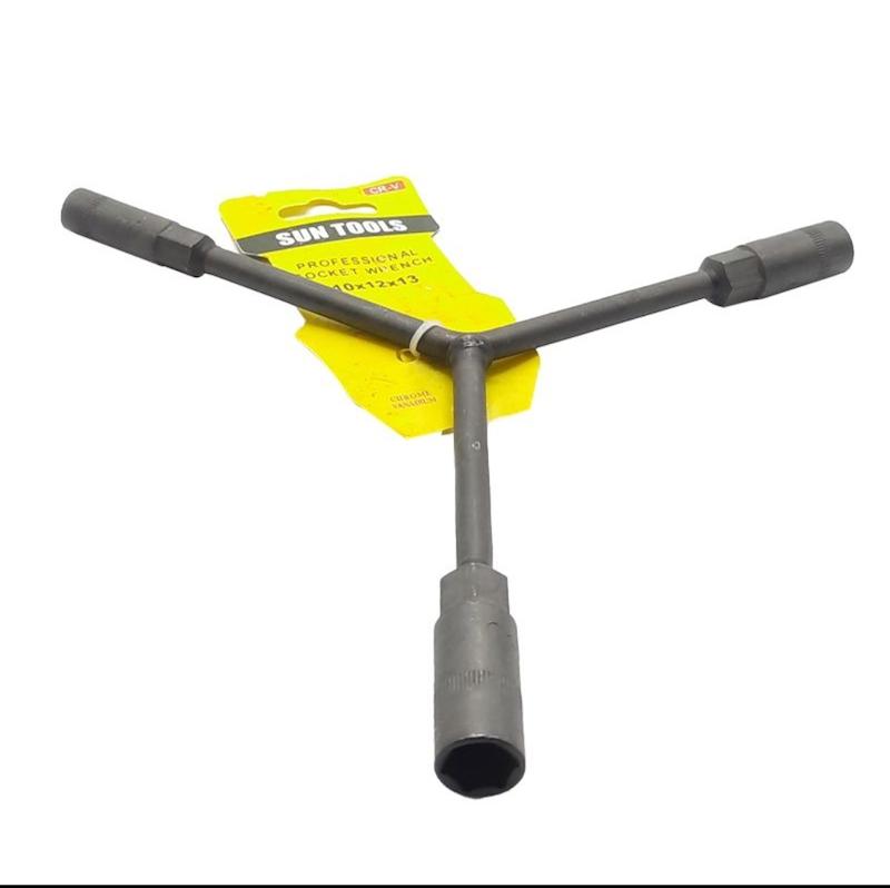 آچار سه پر کوتاه 10/12/13 سان