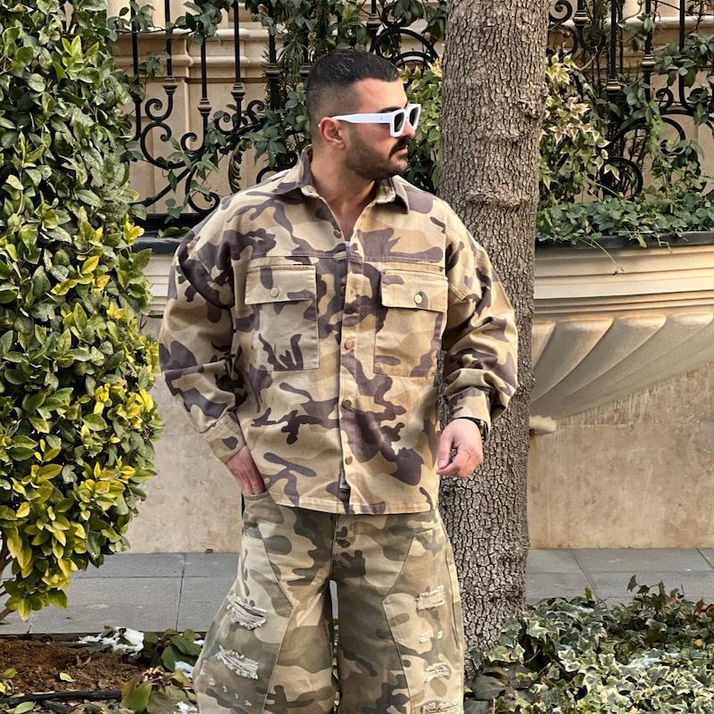 پیراهن چیریکی استین بلند 