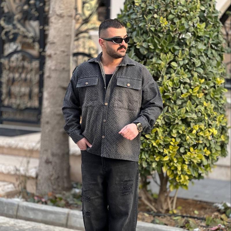 پیراهن جین استین بلند