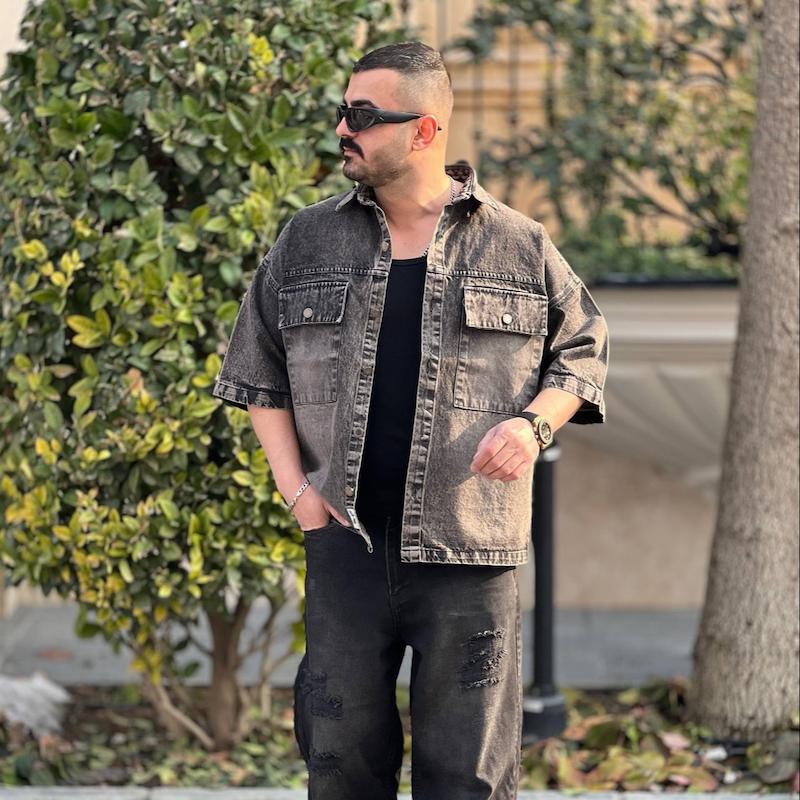 پیراهن جین استین 3 رب 