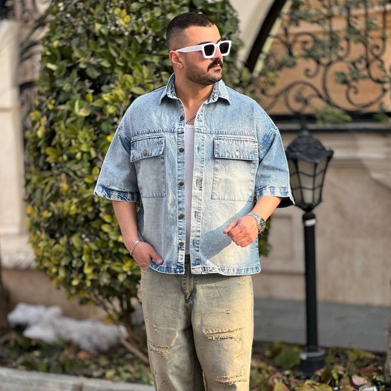 پیراهن جین استین 3 رب 