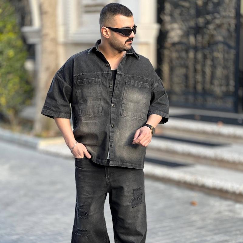 پیراهن جین استین 3 رب 