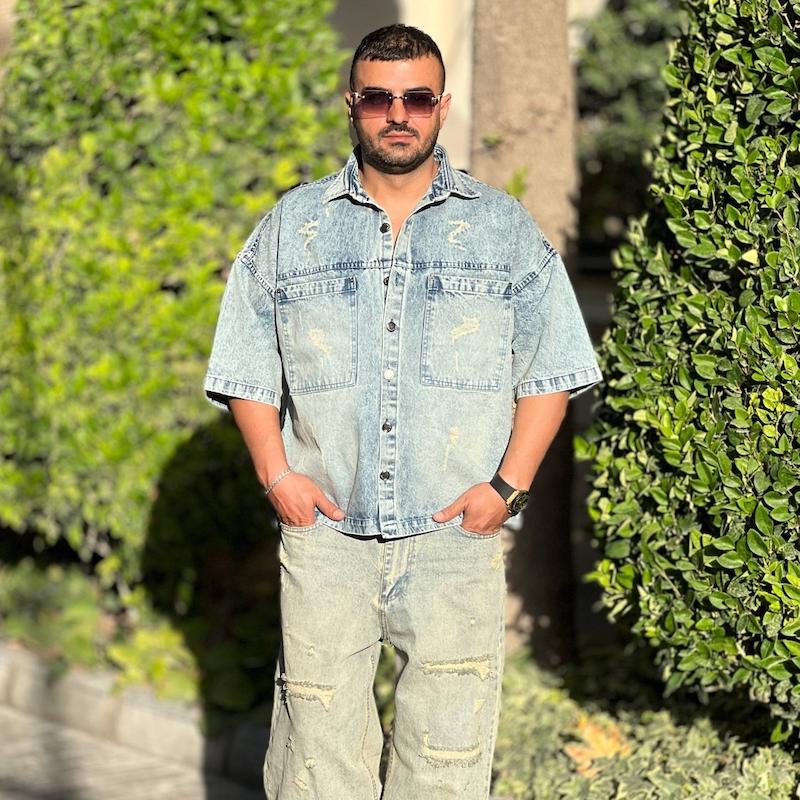 پیراهن جین استین 3 رب 