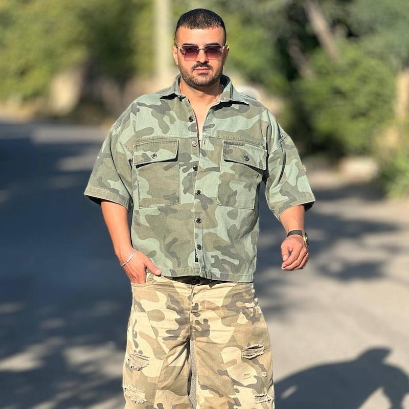 پیراهن چیریکی استین 3 رب 