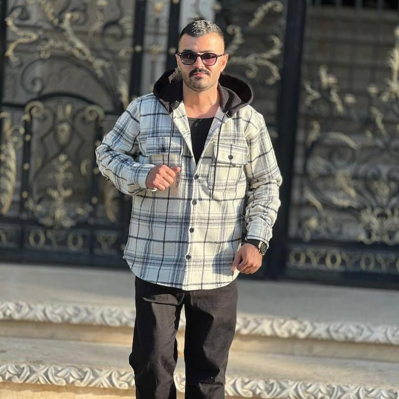 پیراهن پشمی کلاه دار 