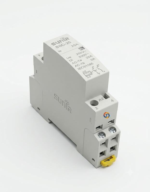 کنتاکتور تک فاز ۲۵ آمپر سانیر | SUNIR 25A Single Phase Contactor 220VAC
