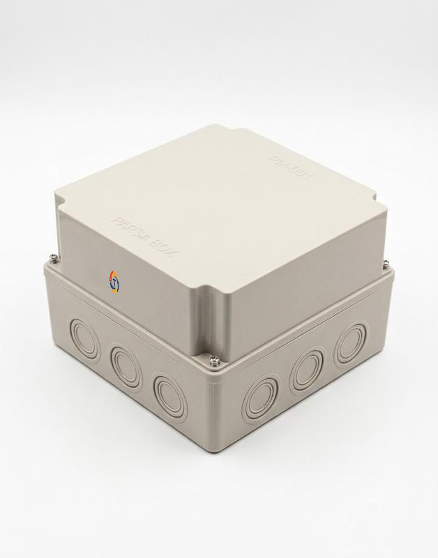 جعبه تقسیم 22222 پارسا 220x220mm اصل | Parsa 22222 Junction Box IP66