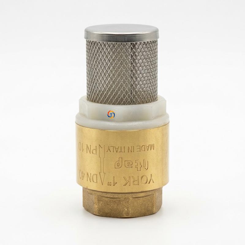 سوپاپ یورک ایتالیا 1/4 و 1 اینچ برنجی اصل | ITAP York Brass Foot Valve