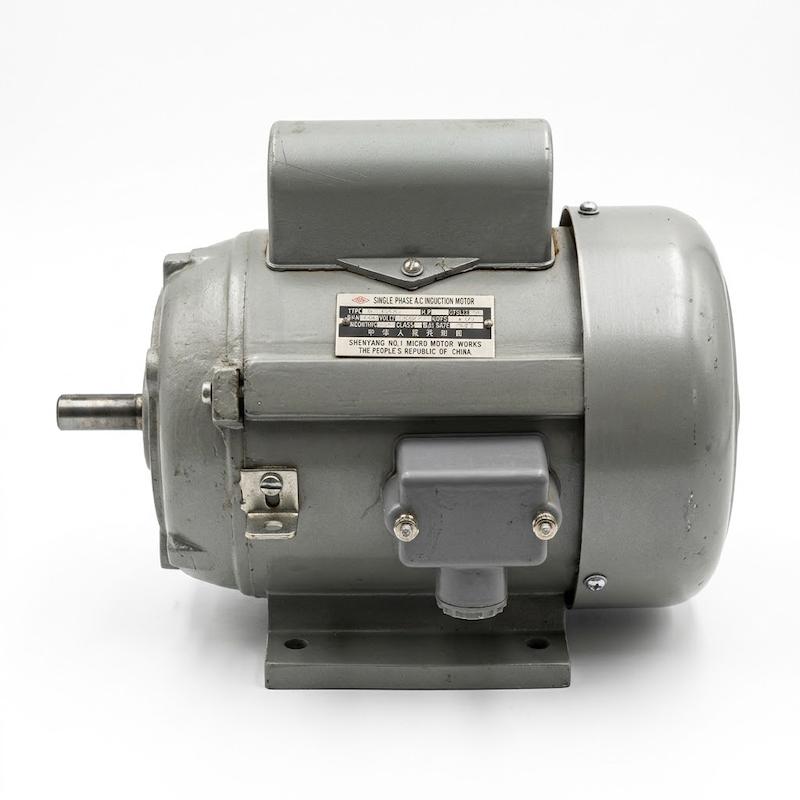 الکتروموتور تک فاز PEM نیم اسب ۱۴۰۰ دور اصل چین | PEM Single Phase Induction Motor