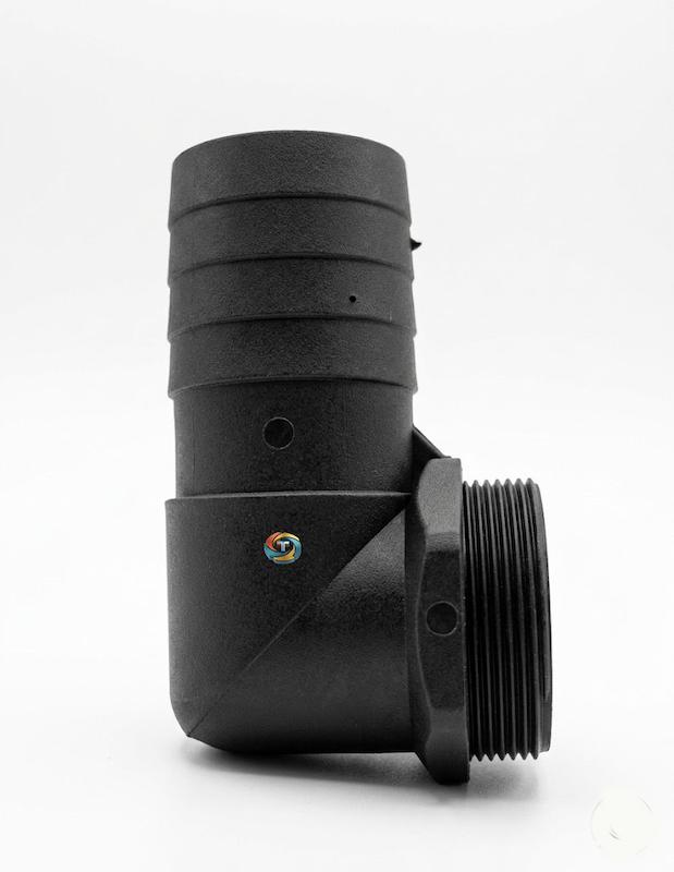 رزوه های خروجی چپقی کفکش توان تک مدل L | Threads of Tavantak L Type Pump Elbow