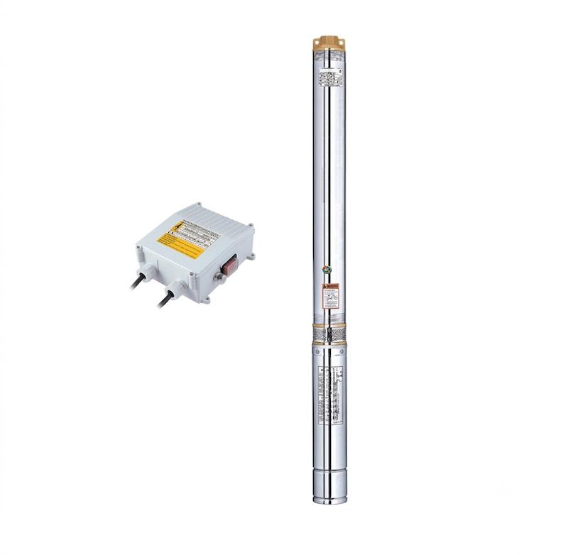 پمپ شناور استیل ۳ اینچ تک‌فاز ۶۰ متری هاچاسو مدل 138BM10/55-8 (توان 2.2kW)