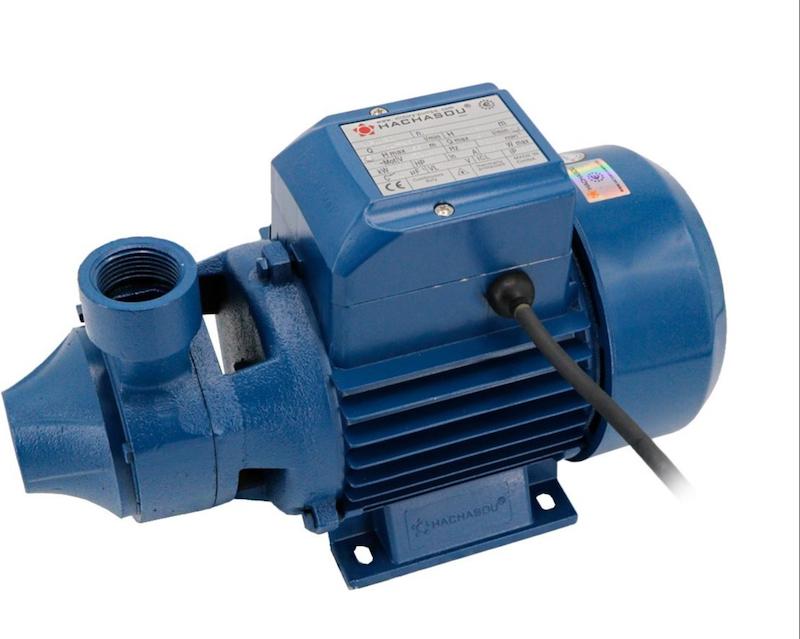 1HP 750W High Head Water Pump 80m Brass Impeller Stainless Steel Shaft
