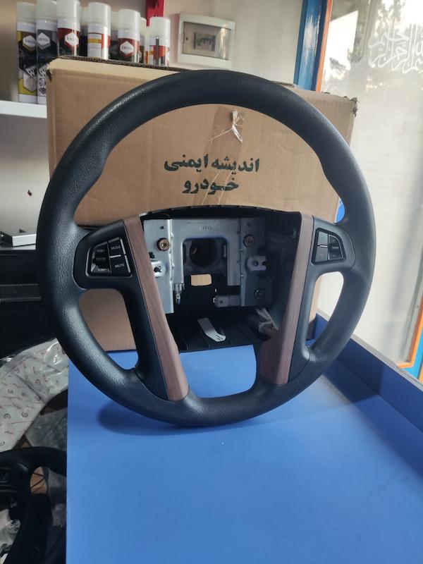 غربیلک فرمان پارس جدید TU5 همراه کلید و زه طرح چوب