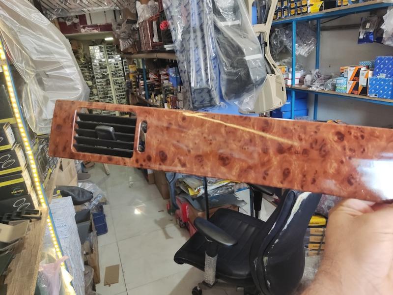 زه طرح چوب روی داشبورد سمند سمت راست فاز 1