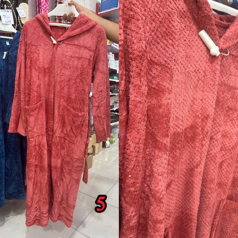 حوله تن پوش کلاه دار ساده