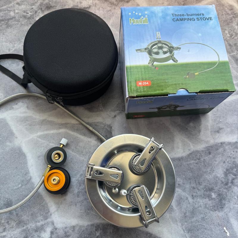 اجاق گاز کمپینگ سه‌شعله مدل M-204