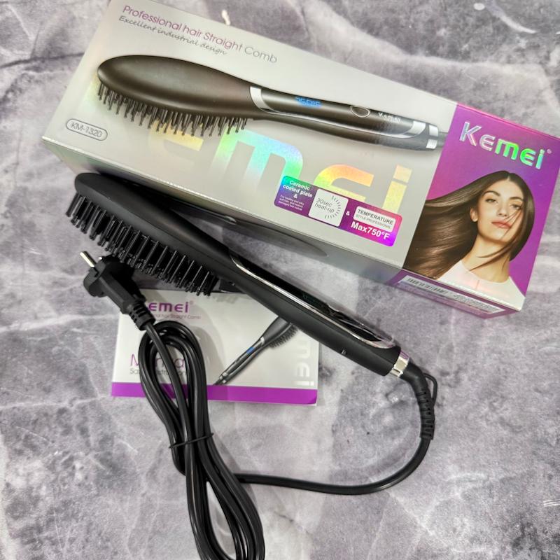برس حرارتی صاف کننده مو کیمی مدل KM-1320