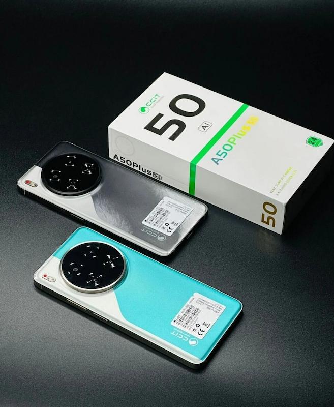 موبایل CCIT مدل A50 plus با رم 6 گیگ و حافظه 128 گیگ