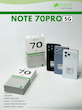 موبایل CCIT مدل NOTE 70 Pro با رم 8 و حافظه 256 گیگ
