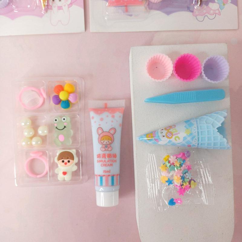 پک کاردستی با چسب خامه ای 