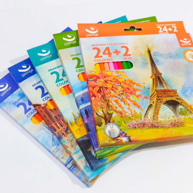 مدادرنگی یوپاژ ۲۴+۲ جعبه مقوایی