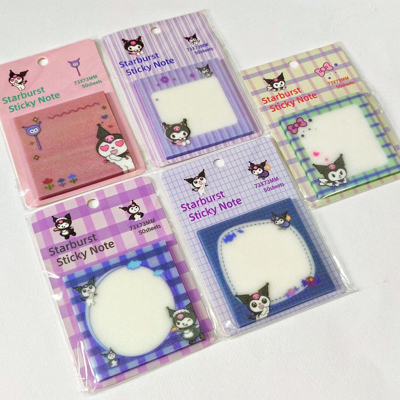 استیکی نوت شفاف شاین دار کرومی