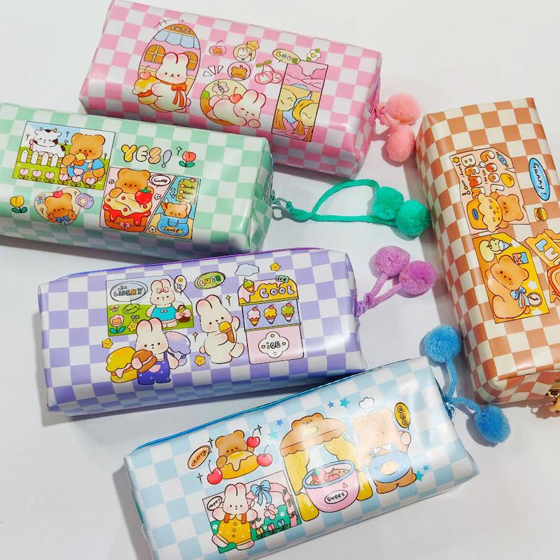 جامدادی چرمی کیوت سایز بزرگ