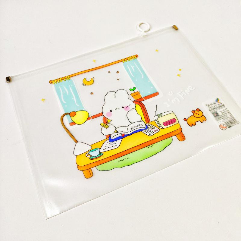 پوشه کاور A4 شفاف طرح خرگوش