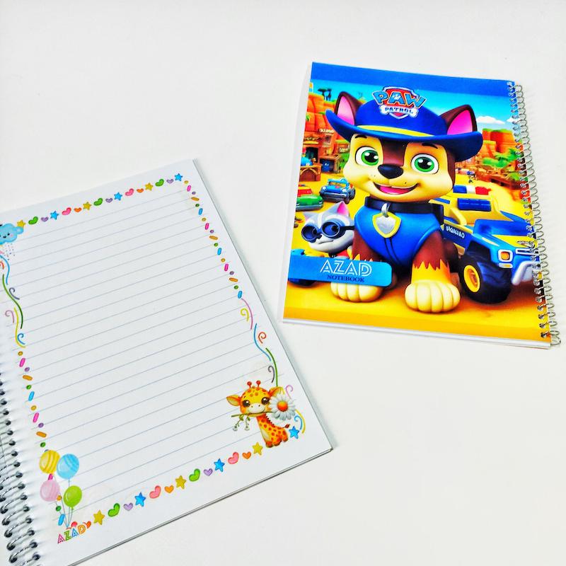 دفتر مشق حاشیه دار ۴۰ برگ پسرانه