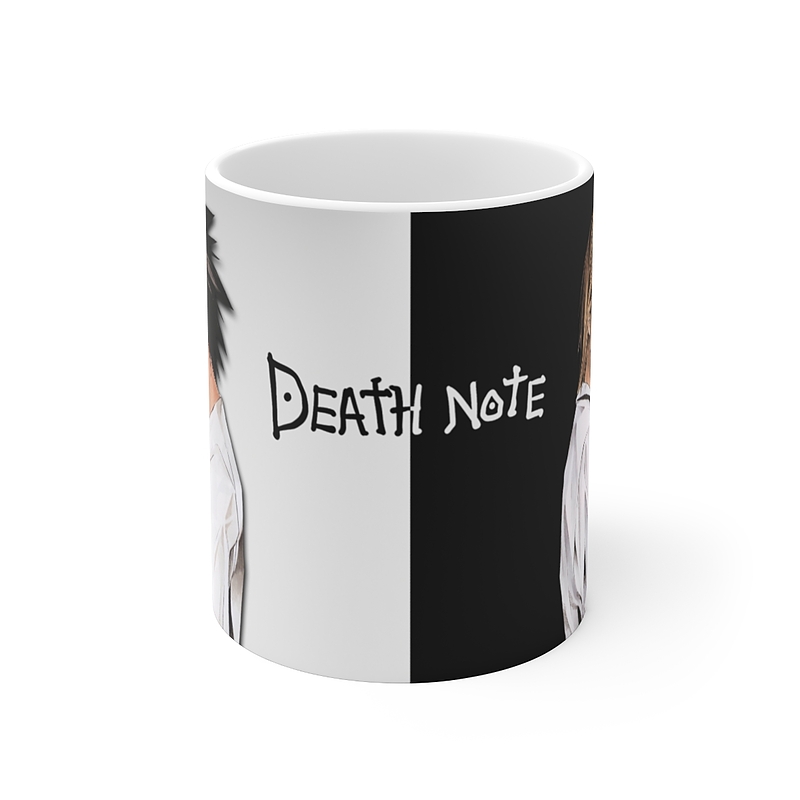 ماگ یا لیوان انیمه دث نوت (دفترچه مرگ) ال و لایت(DEATH NOTE)