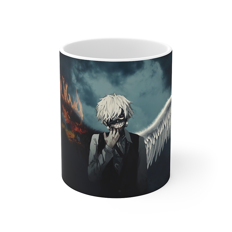 ماگ یا لیوان انیمه ای توکیوغول طرح کانکی  (TokyoGhoul)-(Kaneki)