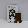 هولدر یا نگهدارنده موبایل انیمه دث نوت جنس چوبی طرح دث نوت 3(دفترچه مرگ) (DEATH NOTE)