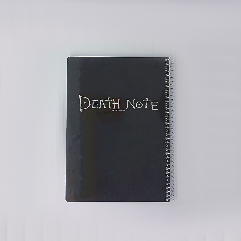 دفتر انیمه دفترچه مرگ سایز وزیری 60برگ خط دار (انیمه دث نوت) (DEATH NOTE)