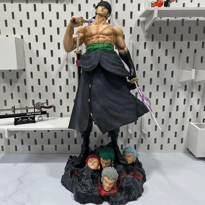 اکشن فیگور زورو و هاکی انیمه وان پیس 5سر (One piece)