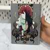 دفتر انیمه ناروتو سایزA5 کاغذ کرافت یا نخودی بدون خط انیمه ناروتو طرح مادارا اوچی ها (Naruto)(Madara)
