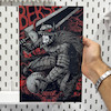 تابلو انیمه گاتس سایزA4 انیمه برزرک (Berserk)  ( اندازه  20 در 30 سایز A4)