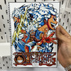 دفتر انیمه وان پیس طرح لوفی دنده پنج خط دار 80 برگ سایز وزیری (مانکی.دی.لوفی)(MONKEY-D-Luffy)one piece دفتر مشق لوفی