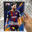 دفتر لیونل مسی با لباس بارسلونا ستاره فوتبال(Lino messi) دفتر مشق مسی 80برگ