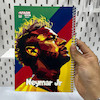 دفتر نیمار با لباس تیم برزیل ستاره فوتبال(NEYMAR JR)
