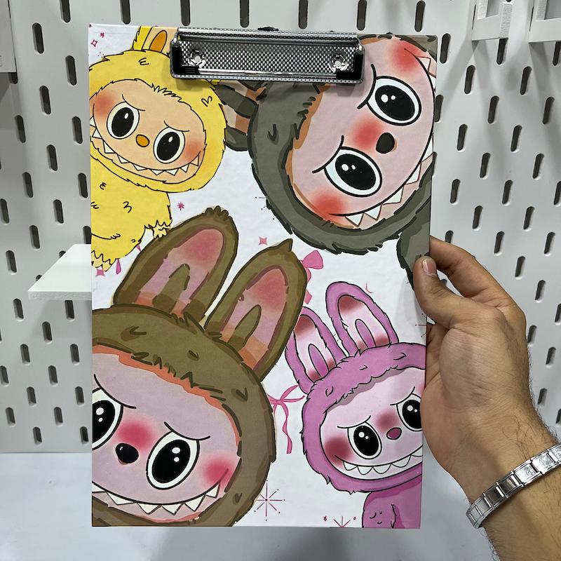 تخته شاسی لبوبو‌ 3 سایزA4 مقوایی درجه یک