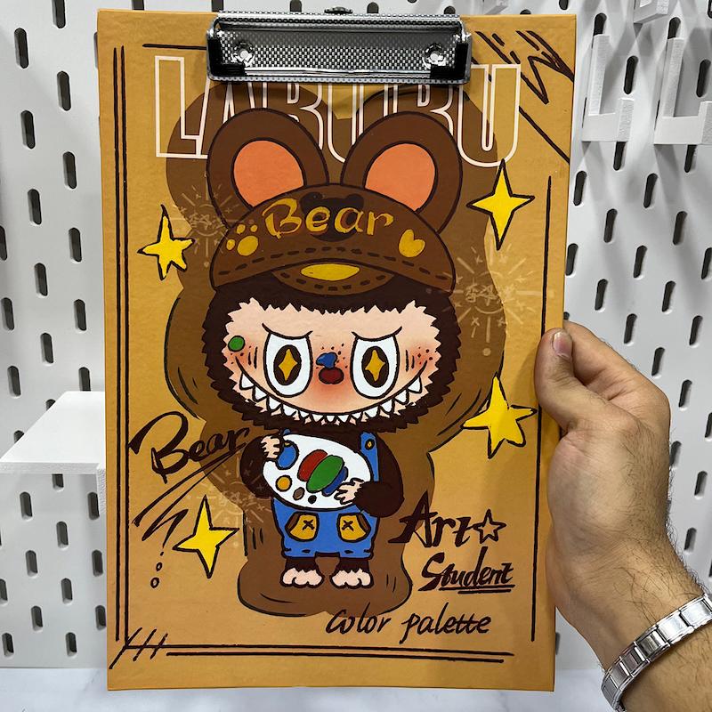 تخته شاسی لبوبو‌ 4 سایزA4 مقوایی درجه یک