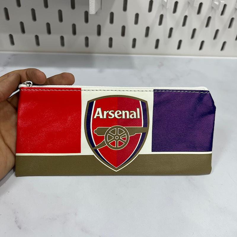 جامدادی تیک فوتبال ارسنال‌ چرم مصنوعی