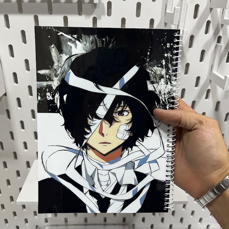 دفتر دازای‌،دفتر انیمه سگ های ولگرد بانگو طرح دازای سان‌  (Osamu Dazai)( Bungou Stray Dogs)