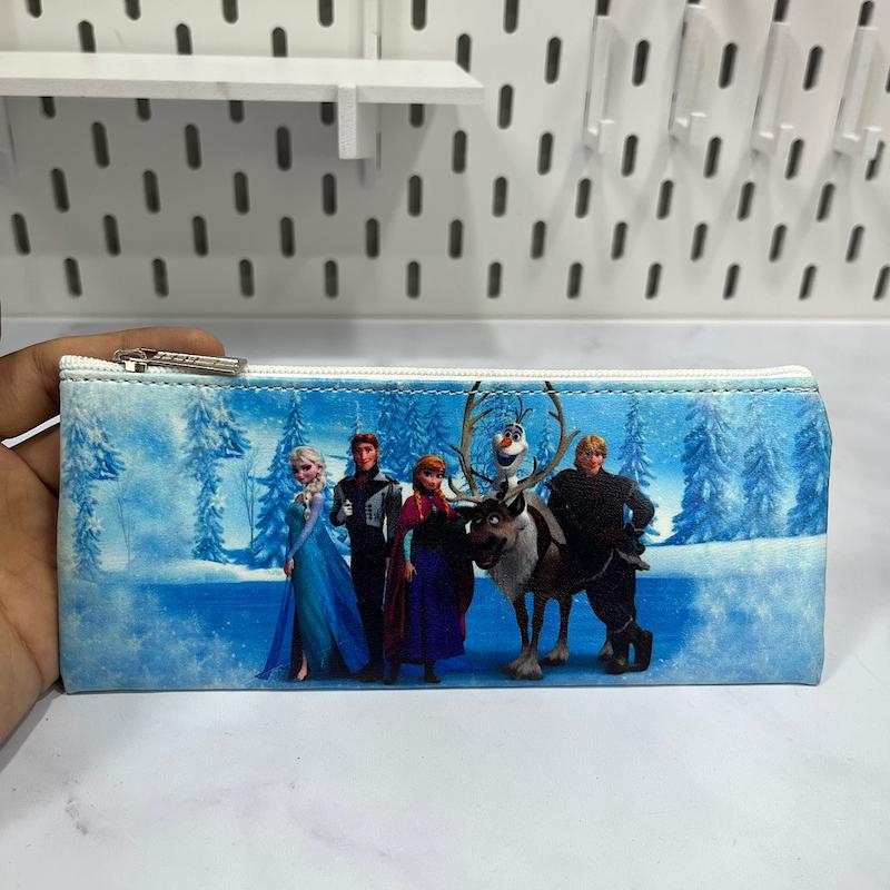 جامدادی السا‌ و آنا‌ انیمیشن فروزن چرم مصنوعی